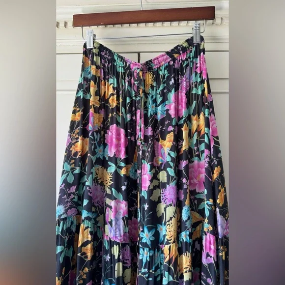Spell Butterfly Garden Maxi Skirt - Medium